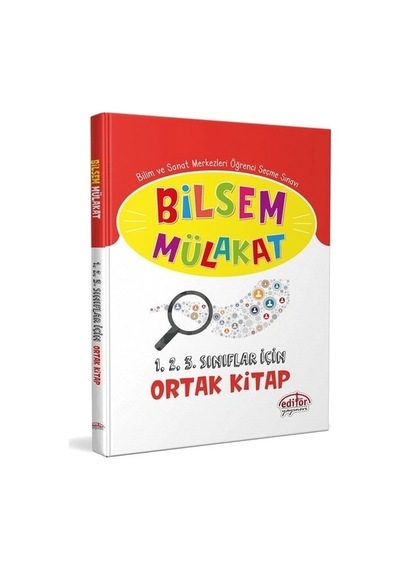 Bilsem Mülakat 1.2.3. Sınıf için Ortak Kitap -  Editör