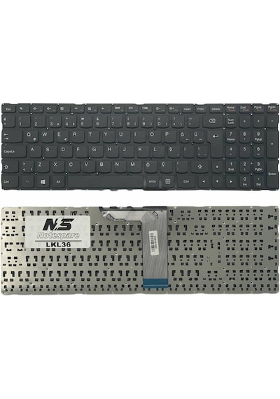 Lenovo İle Uyumlu Mp-13q13us-6862, V-149420bk1, Sn20k28251, Sn20g90955 Notebook Klavye Siyah Tr