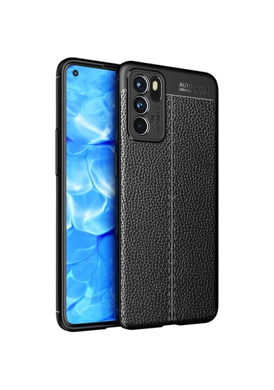 Oppo Reno 6 4G Kılıf Deri Tarzı Niss Silikon Case