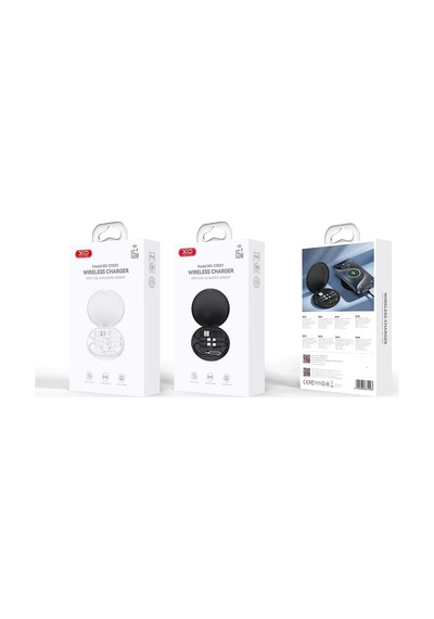 Kablosuz Şarj Cihazı Ve Dönüştürücü Kit, 15w Kablosuz Çıkış, Usb-c Pd Ve Qc3.0 Destekli, Usb To Type-c, Ligh