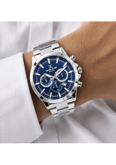 Daniel Klein Premium Çelik Kordon 2 Yıl Garantili 3 Atm Suya Dayanıklı Erkek Kol Saati Edk.r11095.3 Gümüş