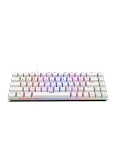 Inca Ikg-453 Empousa 68 Keys Red Switch Full Rainbow Mechanical Keyboard Yoğun Kullanımdan Sonra Bile Dokularını Kor