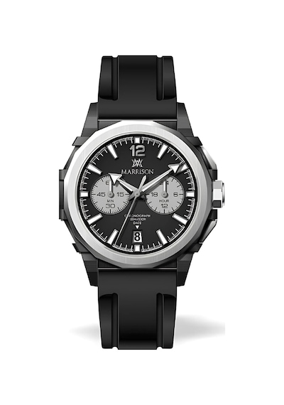 Warren Marrison Mr25006-c Quartz Erkek Kol Saati Gümüş - Siyah