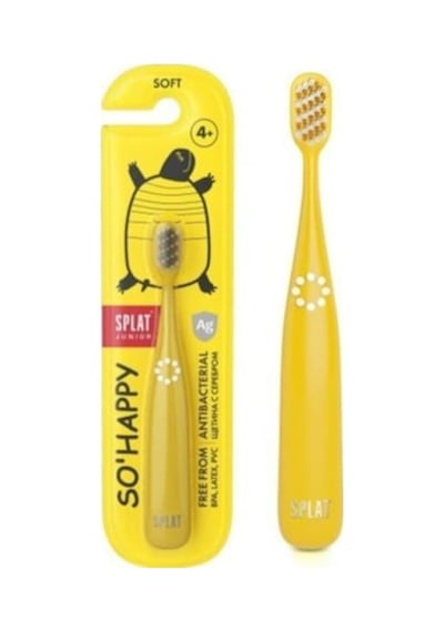 Splat Junior So Happy 4+ Yaş Çocuk Diş Fırçası Soft Yeşil