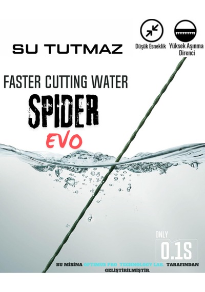 Spıder Evo 8x 150 Mt Sarı İp Misina