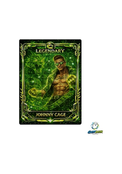 Mortal Kombat Johnny Cage 99 Parça Ayaklı Puzzle Dekoratif Çocuk Yapbozu 0218
