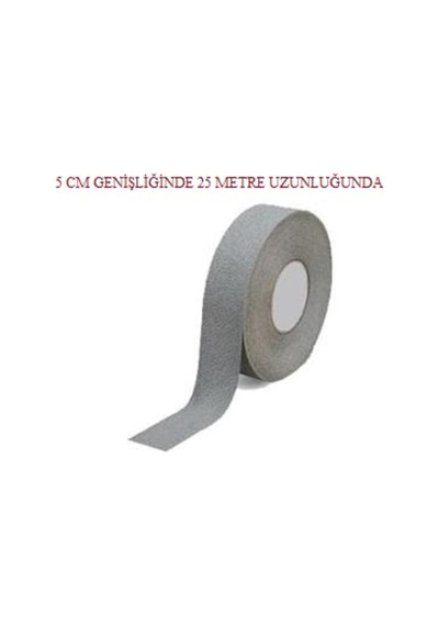 Gri Merdiven Ve Zemin Kaydırmaz Kaymaz Bant 50Mmx20Mt (110204495)