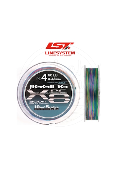 Linesystem Jigging X8 İp Misina PE 4.0 0.33mm 60lb 300mt