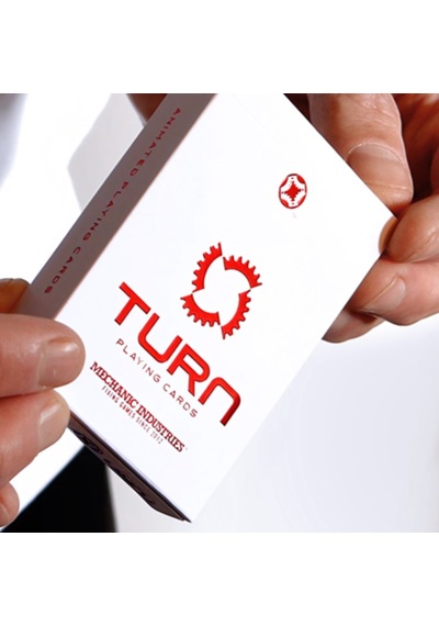 Bicycle Turn Red Mechanic Industries Premium Oyun Kağıdı Limited Edition Koleksiyonluk İskambil Kartları