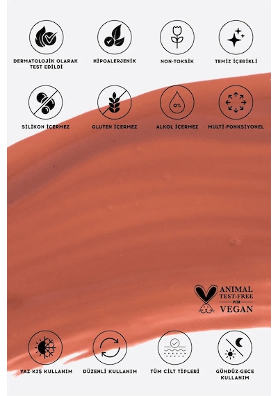 Cream Co. Nemlendirici Besleyici Işıltılı Dudak Yanak Göz Renklendirici Glow Tint Soft Mocha