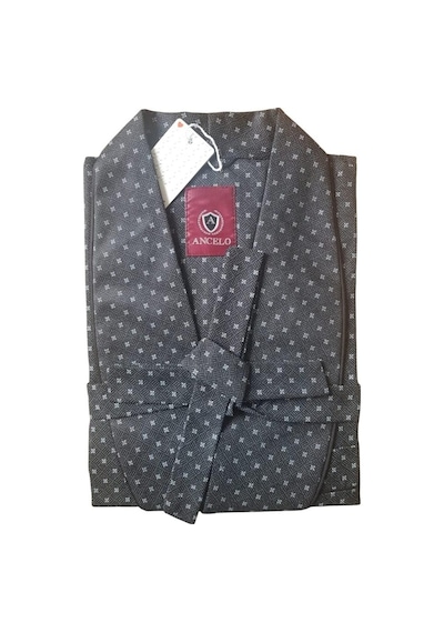 Kly Ancelo Pamuk Pijama Takım Ve Robdöşambr 3 Lü Damat Çeyiz Set