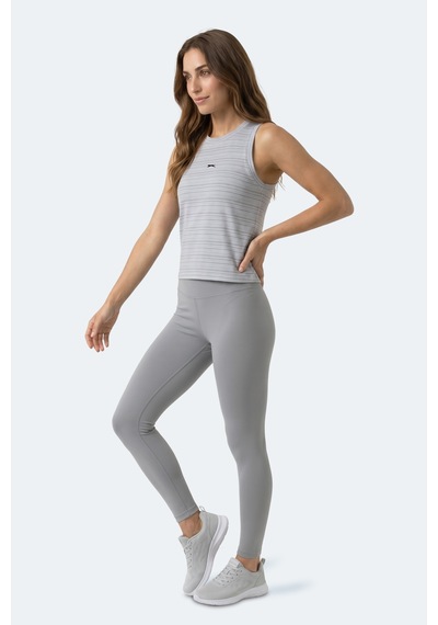 Slazenger Korey Kadın Kolsuz Beyaz Tişört