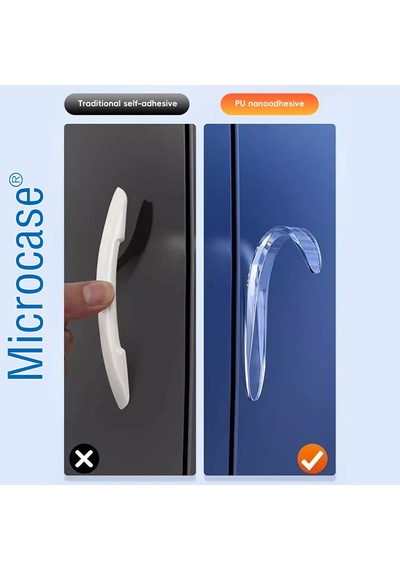 Microcase 4'lü Universal Çizik Önleyici Şerit Araç Koruma Bandı Seti Al5361 Şeffaf
