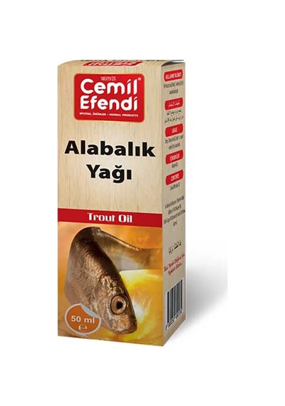 Jenerik Alabalık Yağı 50 Ml.
