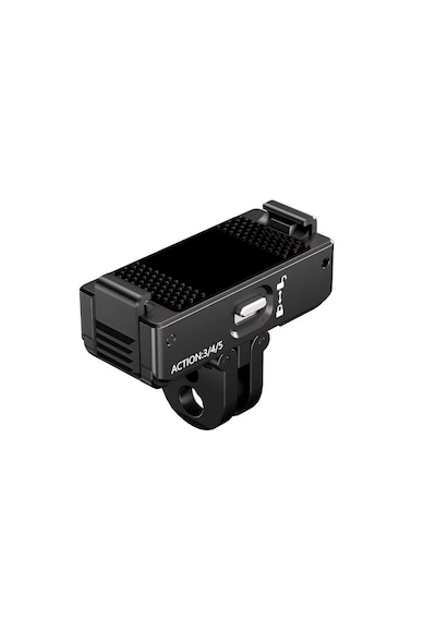 Quıckdock Qdx4-a3 Manyetik Ve Kilitli Aksiyon Kamera Montaj Adaptörü 1/4 Dişli Action 3/4/5 Pro Uyumlu Siyah