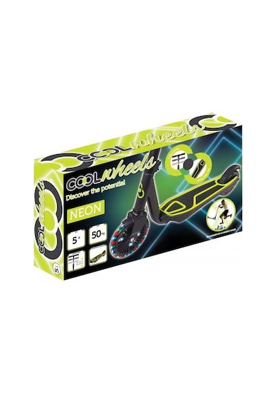5+ Yaş Cool Wheels Işıklı Sarı