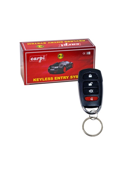 Carpi Açma Kapama 12v Siyah Kumandalı 4 Tuşlu Sinyal Çıkışlı Br4602612