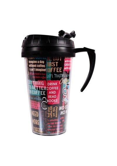 Herevin 161449-806 Kulplu Coffee Mug 500 Ml Siyah
