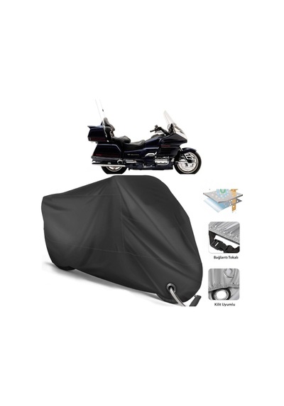 Honda Goldwing Gl 1500 Se Motor Branda(Kilit Uyumlu-Siyah (457268408)