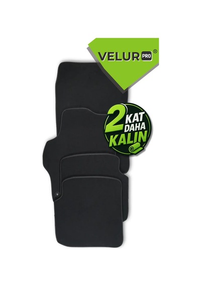 Velurpro Hyundai Accent Era 2005-2011 Arası Araca Özel Velur Halı Paspas