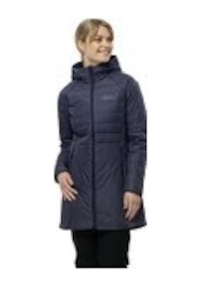 Jack Wolfskin Jack Wolfskın Lapawa Ins Coat W Graphite Kadın Outdoor Ceketi 120 Siyah