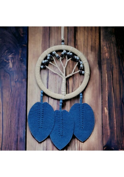 Zvnm Rüya Kovan Hayat Ağacı Dream Catcher Mavi Zcv12 3842586