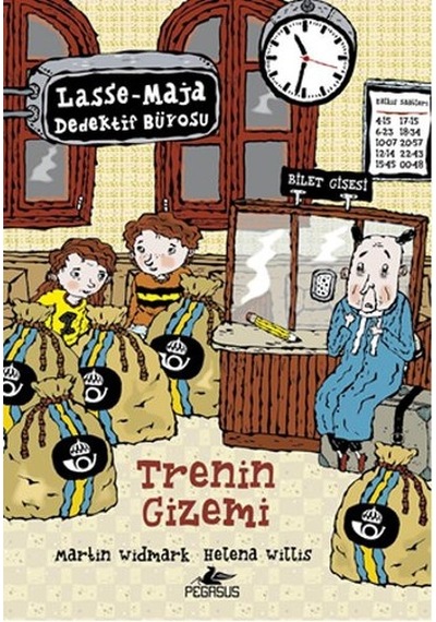 Lasse Maja Dedektif Bürosu - Trenin Gizemi - Martin Widmark -  Helena Willis - Pegasus