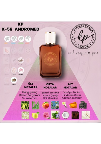 Kimyagerden K-56 Kadın Parfüm Edp 50 Ml