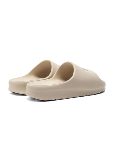 Lacoste Serve Slide 2.0 Unisex Terlik Krem Bej