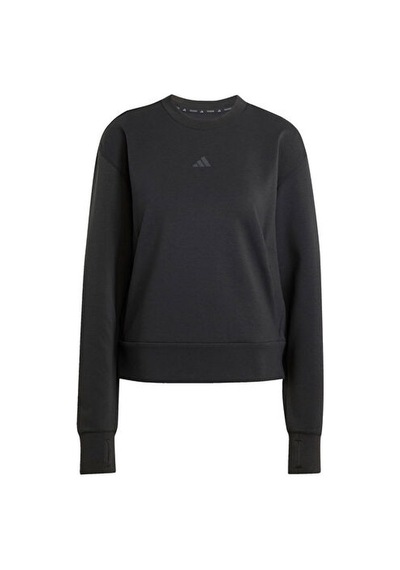 Adidas D4t Knıt Crew Kadın Antrenman Sweatshirts Jp2655 Siyah