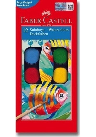 Faber-castell 4'lü Boya Seti + Resim  Defteri