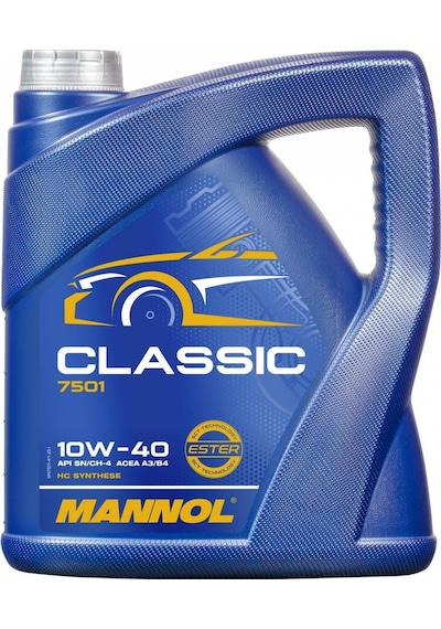 Mannol MN7501-4 Classıc Sae 10W-40 Motor Yağı Apı Sn/cf Acea A3/B4 4 L