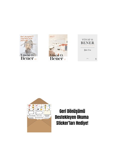Bay Muannit Sahtegi'nin Notları + Dost + İpin Ucu Ciltli + Okuma Sticker'ları