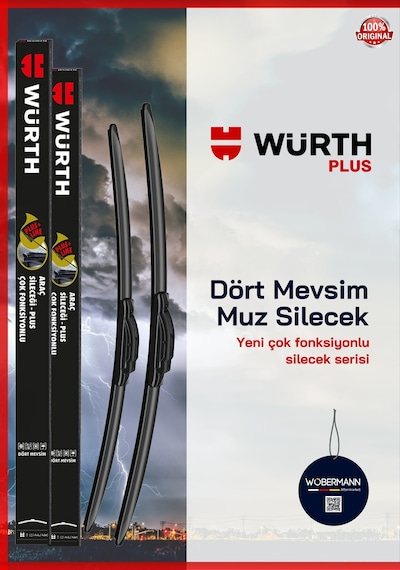 Wöbermann + Würth Renault Trafic 2001-2014 Muz Silecek Takımı