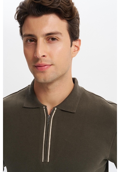 AR-MA Arma Erkek Selanik Kumaş Polo Yaka Yarım Fermuarlı Regular Fit Sweatshirt Kazak K30554697902 Haki AR-MA Arma Erkek Selanik Kumaş Polo Yaka Yarım Fermuarlı Regular Fit Sweatshirt Kazak K30554697902 Haki