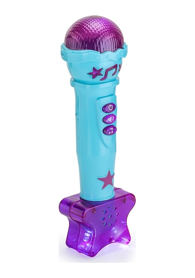 Erdem Toys Işıklı ve Müzikli Oyuncak Mikrofon - Turkuaz
