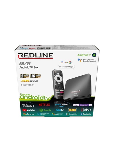 Redline RV5 Android 11 Lisanslı TV Box