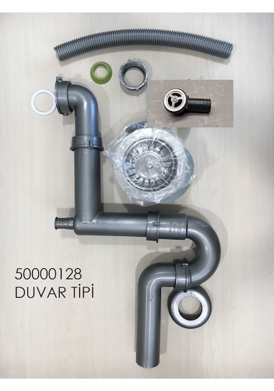 Be 50.40 Plus 1b Eviye Sifon Takımı Giderleri Gri