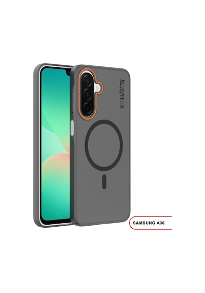 Samsung Galaxy A36 Uyumlu Mat Sert Klein Kılıf Siyah