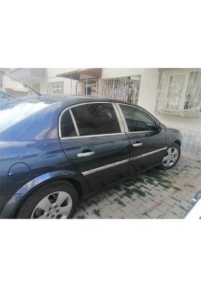 Opel Vectra C Set Cam Çevre Tam Tur Kapı Direği 14 Parça Paslanmaz Çelik 2002 - 2008