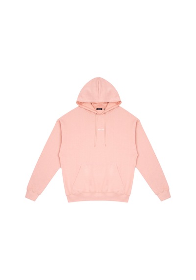 Beord Pembe %100 Pamuk Kapüşonlu Sweatshirt Bhd1-137