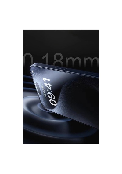 Apple Uyumlu iPhone 15 Pro Max Bilvis 0.18mm Plus Cam Ekran Koruyucu - 100 52152734