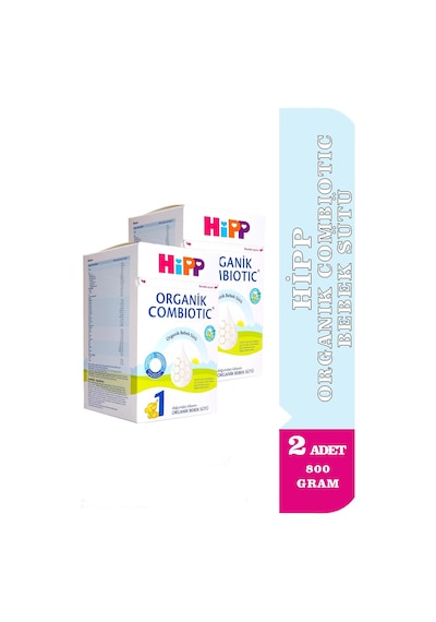 Hipp Organik Combiotic 1 Bebek Sütü 800 G - 2 Adet