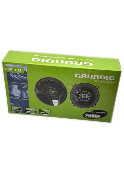 Grundig Gsp 132 13 Cm 250 Watt Kapaklı Oto Hoparlör Takımı