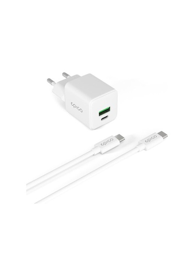 Epico Ultraboost Gan 20w Duvar Şarj Cihazı Ea20 1.2m Usb-c Kablolu