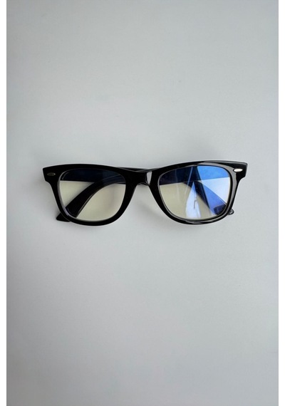 Wayfarer Blue Block Mavi Işık Koruyucu Gözlük Yüksek Kalite Koruma Desenli