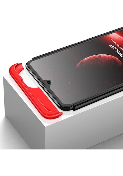 Samsung Uyumlu Galaxy M22 Kılıf Zore Ays Kapak Siyah