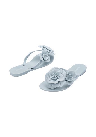 Mini Melissa Harmonic Petals Inf Kız Çocuk Parmak Arası Terlik 37821-mavi