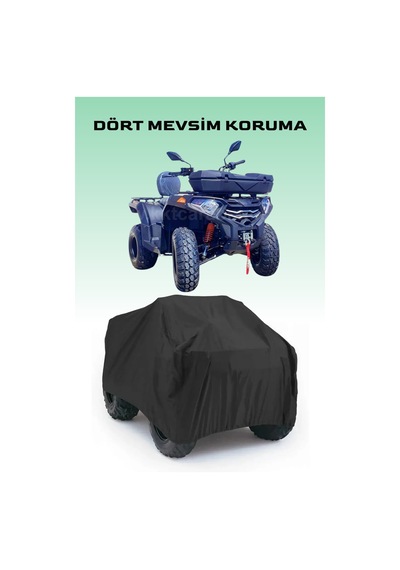 Siyah Kuba Trv 350 Atv Brandası, Atv Koruyucu Örtüsü