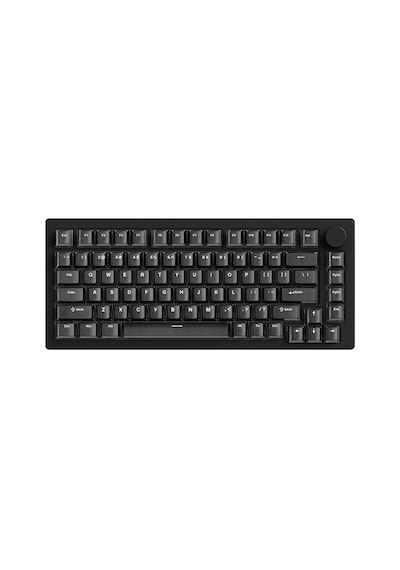 Akko Monsgeek M1 V5 He Black Transparent Astroaim Manyetik Switch 8k Hz Hall Effect Hotswap Rgb Kablosuz İngilizce Gaming Klavye